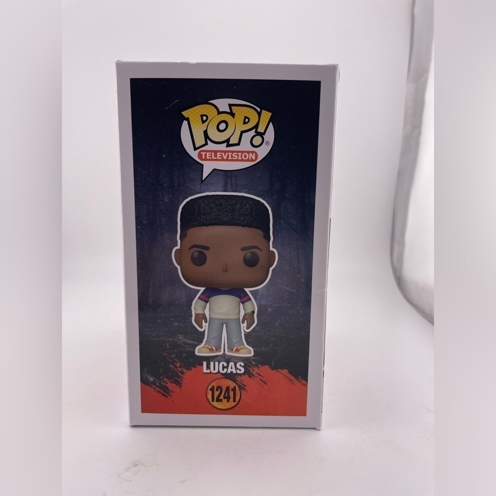 NEW IN BOX Funko POP! Television : Stranger Things - Lucas #1241 - Picture 5 of 7